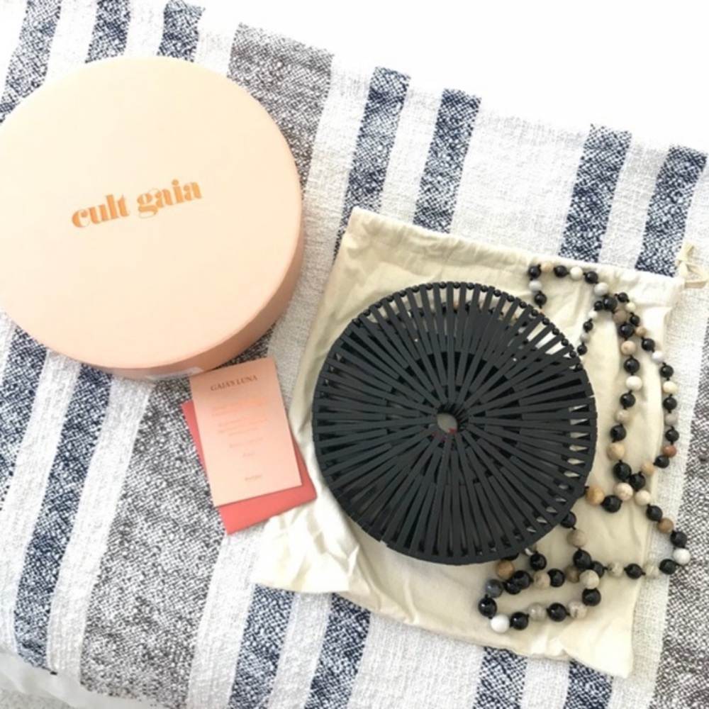 Cult Gaia Luna Circle Crossbody Bag